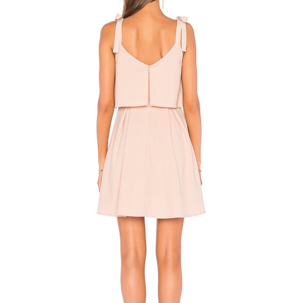 Ribbon tie flare dress - j.o.a. Size small